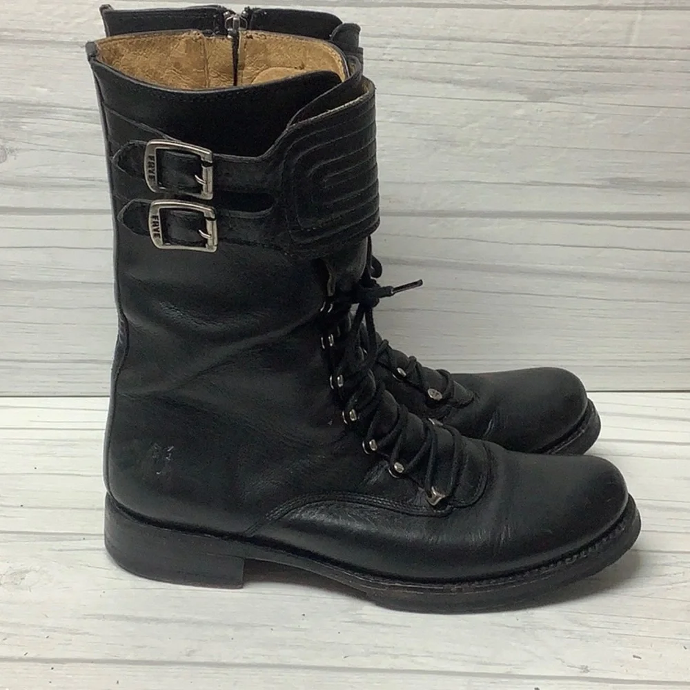 Frye combat boots - Picture 3 of 12